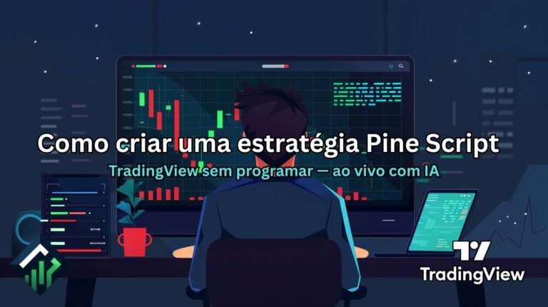como criar estrategia pine script tradingview sem programar