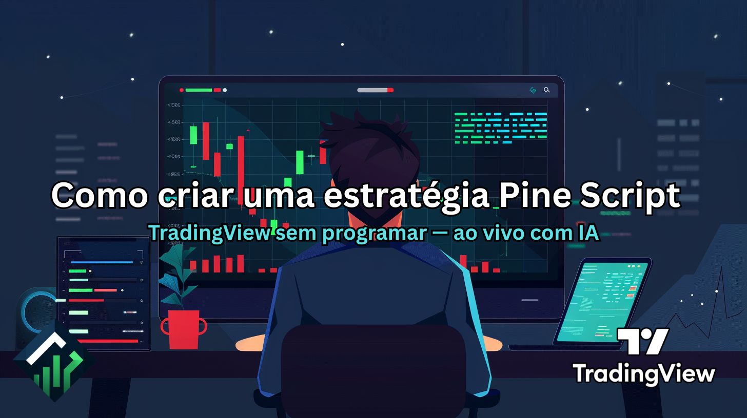 como criar estrategia pine script tradingview sem programar