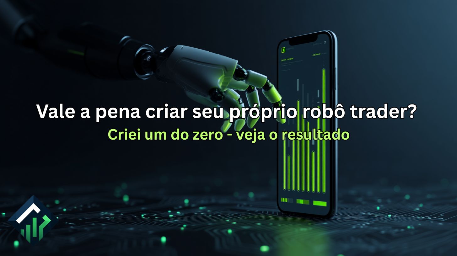 criar robô trader - interface de terminal Python com curva de equity