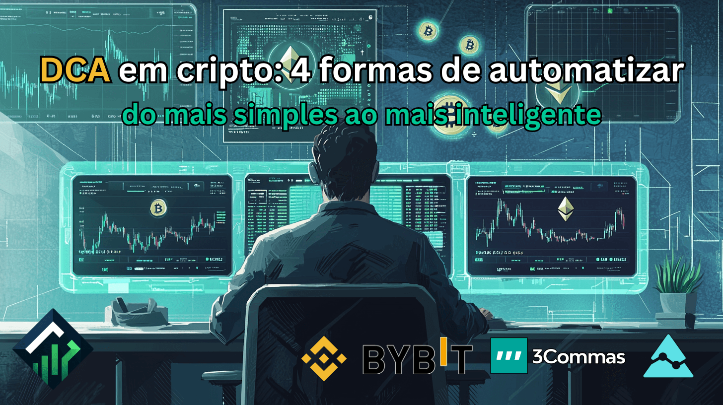 DCA cripto: 4 formas de automatizar do básico ao avançado