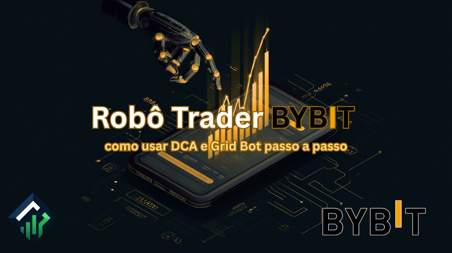 robô trader bybit dca bot e grid bot