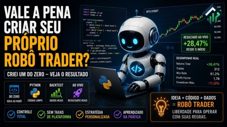 Robô Trader: Vale a Pena? Testei do Zero (Resultados Reais)