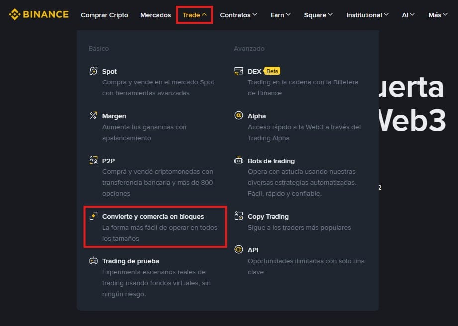 AutoInvest de Binance - Convierte y comercia en bloques para DCA cripto en Argentina