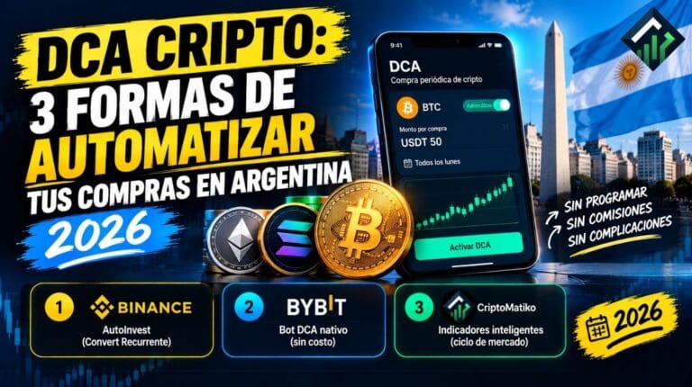 DCA cripto: 3 formas de automatizar tus compras en Argentina