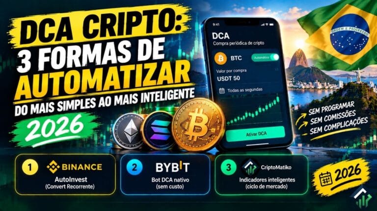DCA Cripto: 3 formas de automatizar suas compras no Brasil