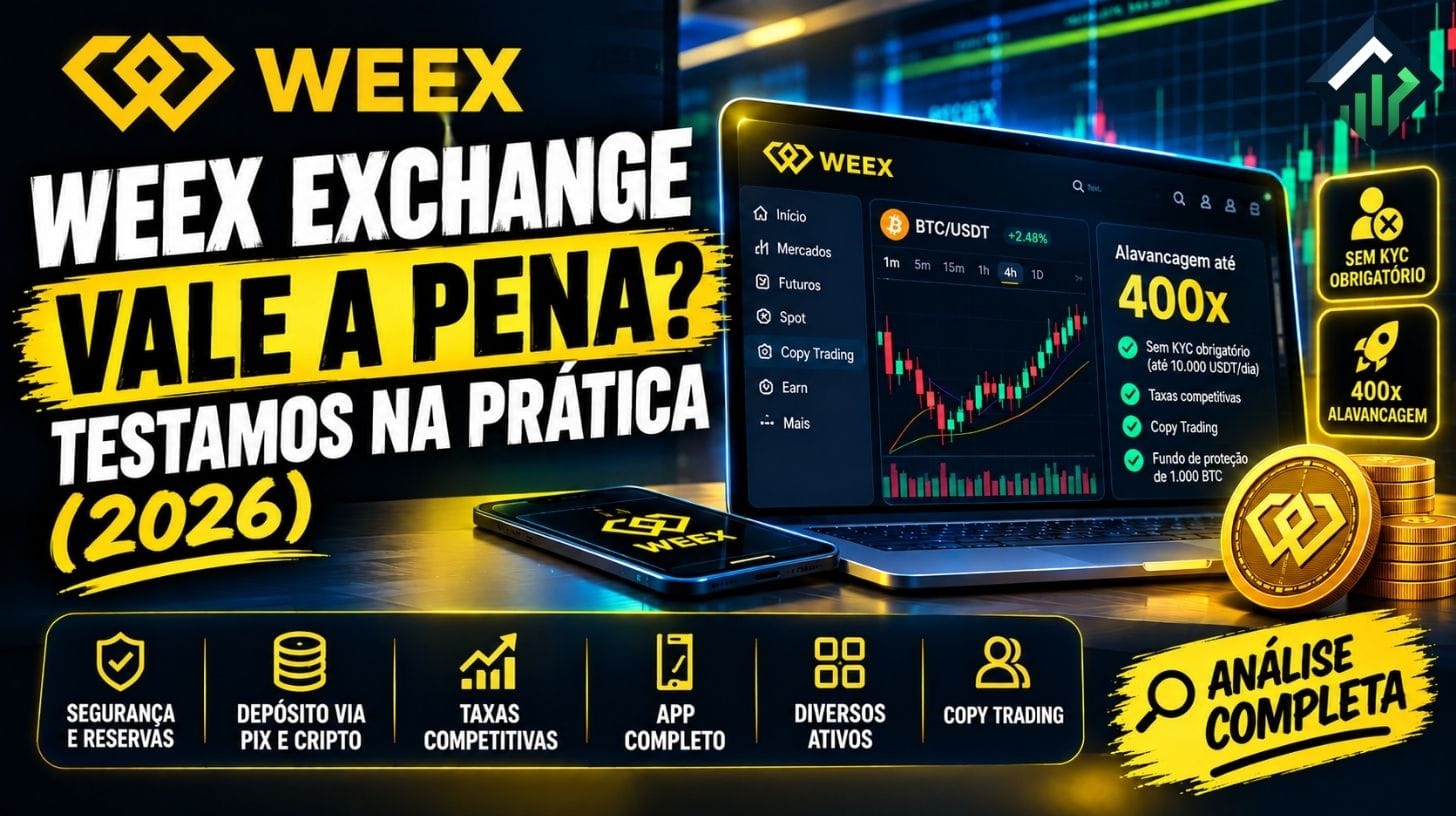 WEEX Exchange Vale a Pena? Testamos na Prática (2026)